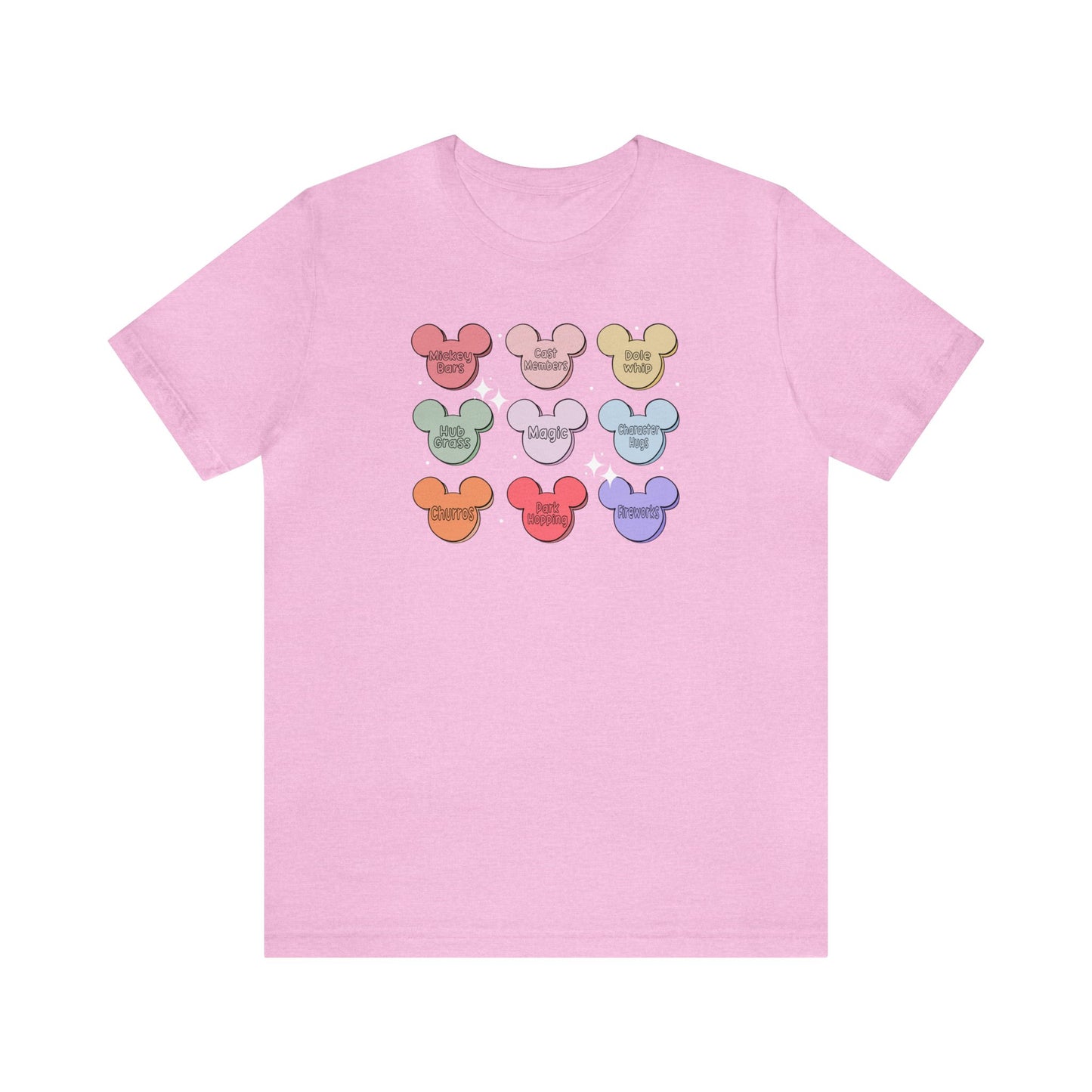 Favorite Candy Hearts Adult Unisex Tee