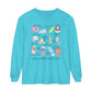 Sweetest Trolley Unisex Garment-Dyed Long Sleeve T-Shirt