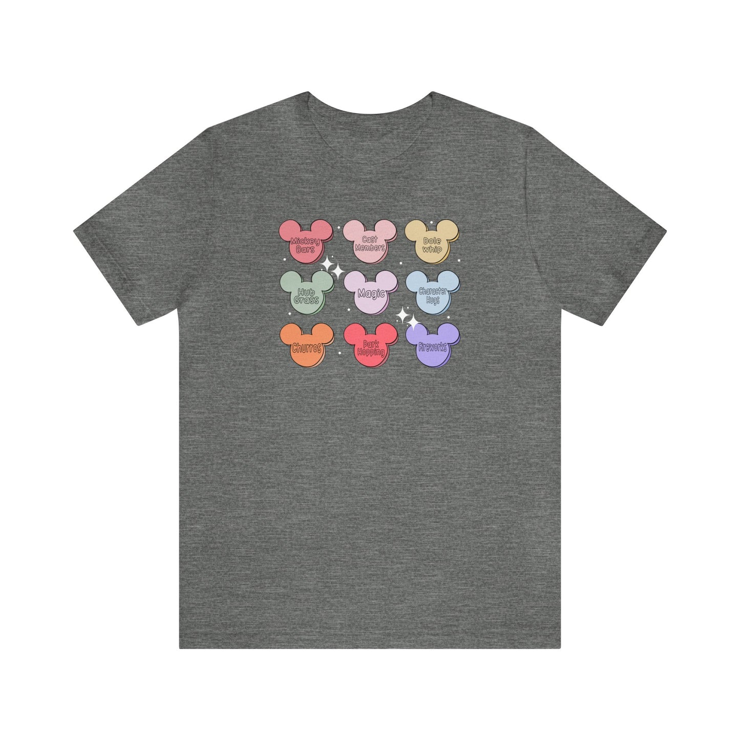 Favorite Candy Hearts Adult Unisex Tee