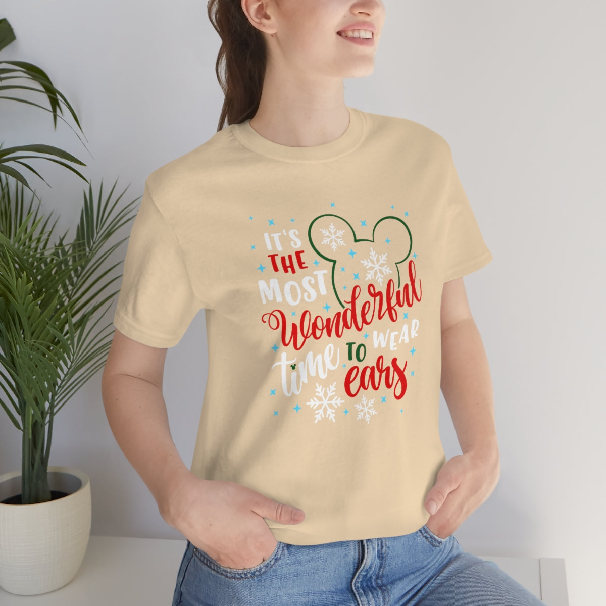 Most Wonderful Time To Wear Ears Adult Unisex Tee
