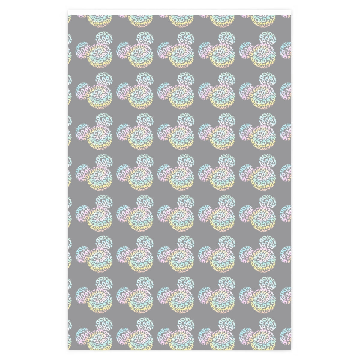Hazy Rainbow Mouse Wrapping Paper
