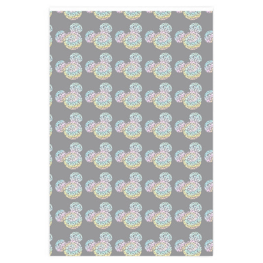 Hazy Rainbow Mouse Wrapping Paper