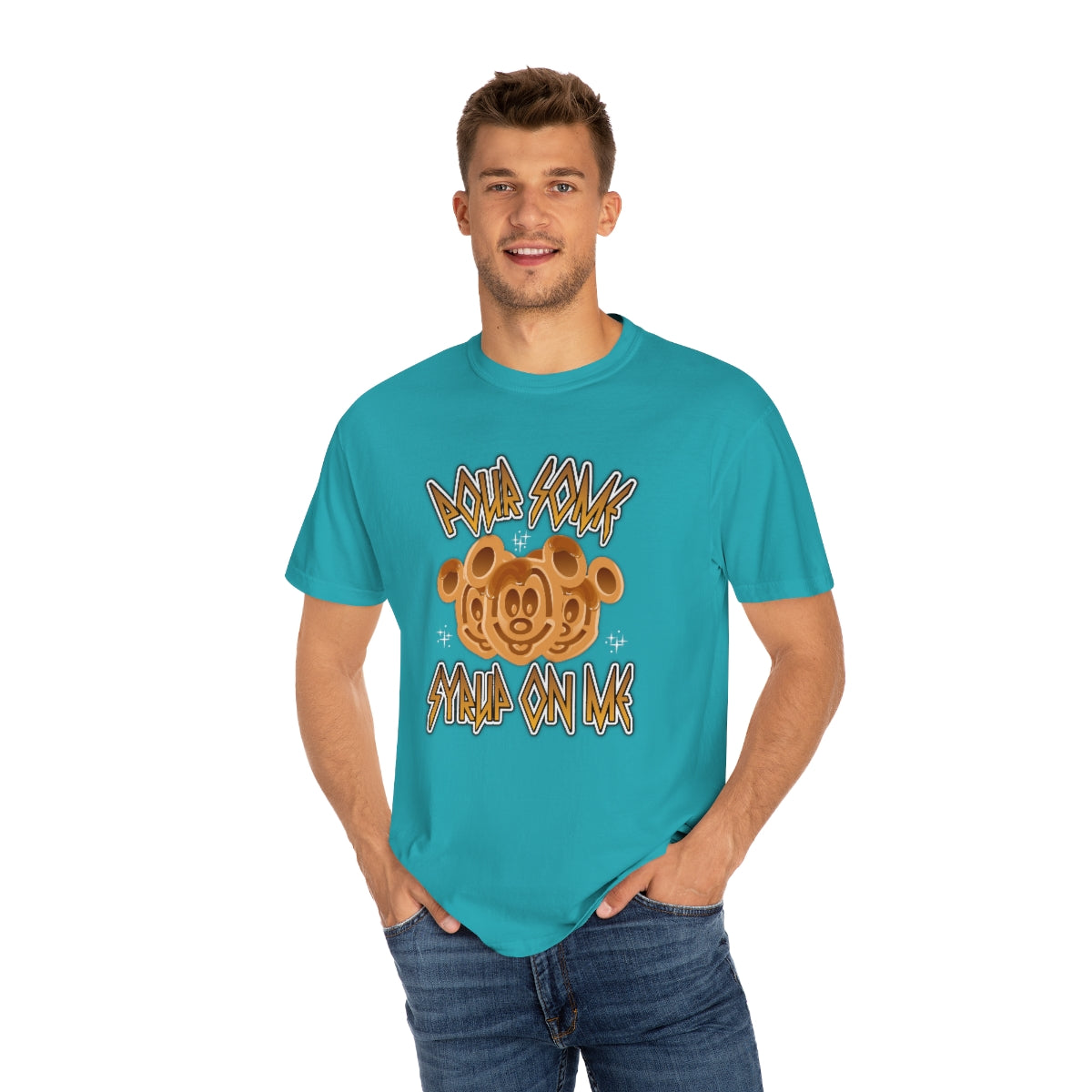 Waffles And Syrup Adult Unisex Tee