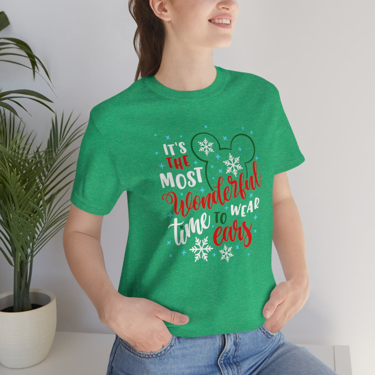 Most Wonderful Time To Wear Ears Adult Unisex Tee