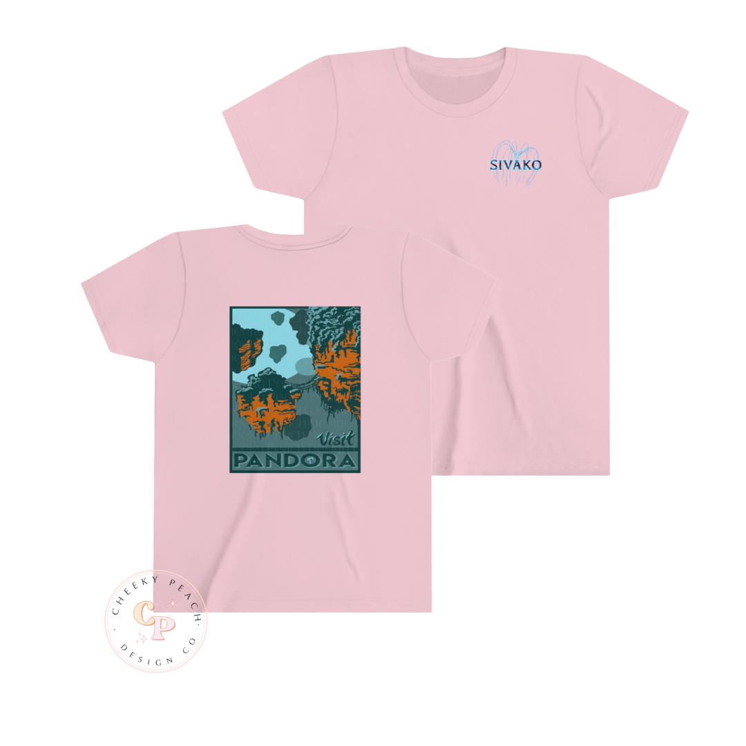Floating Mountains Youth Short Sleeve Tee