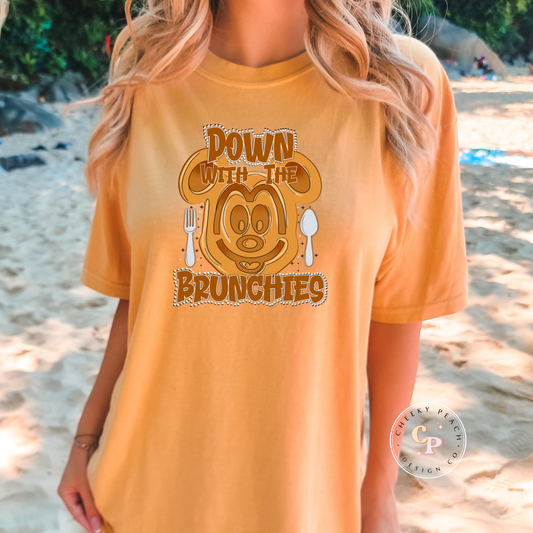 Down With The Brunchies Adult Unisex Tee