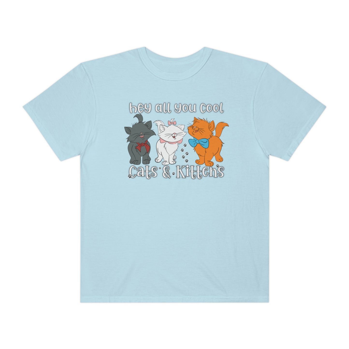 Cool Cats & Kittens Solid Adult Unisex Tee