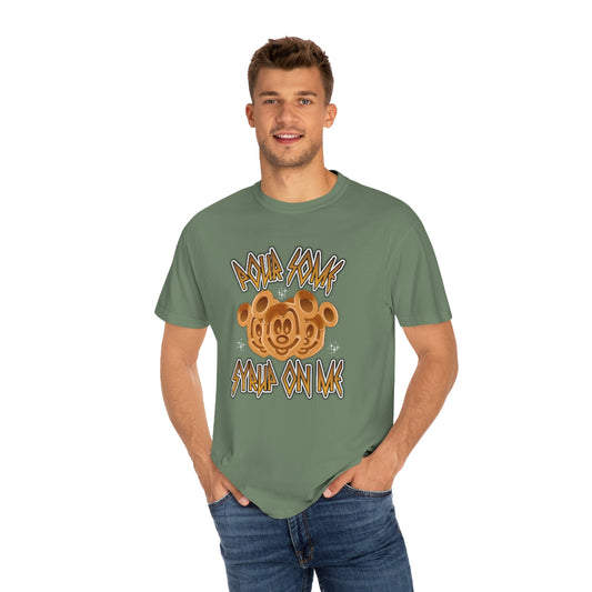 Waffles And Syrup Adult Unisex Tee