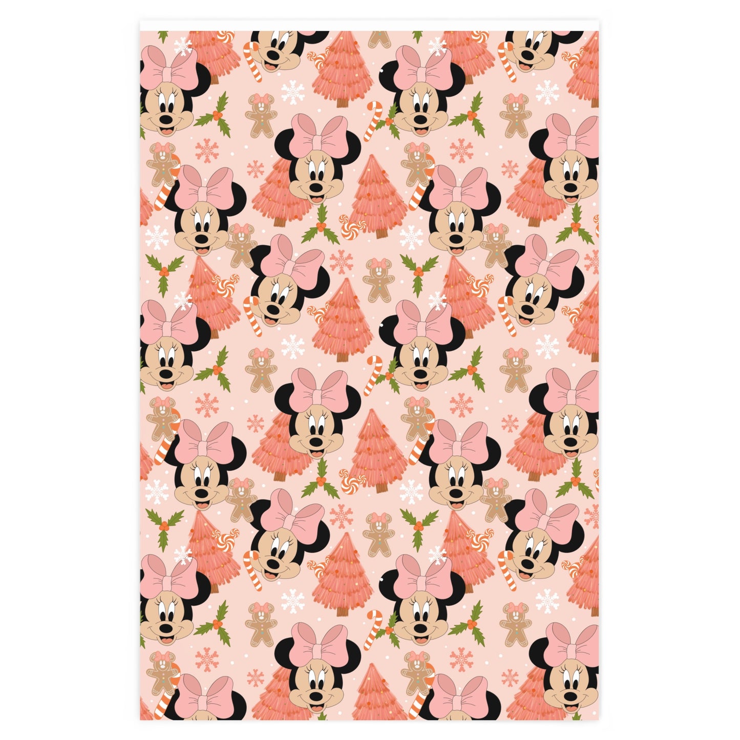 Merry Minnie Christmas Wrapping Paper